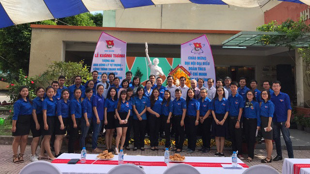 Khánh thành tượng đài anh hùng Lý Tự Trọng tại quận Tân Bình