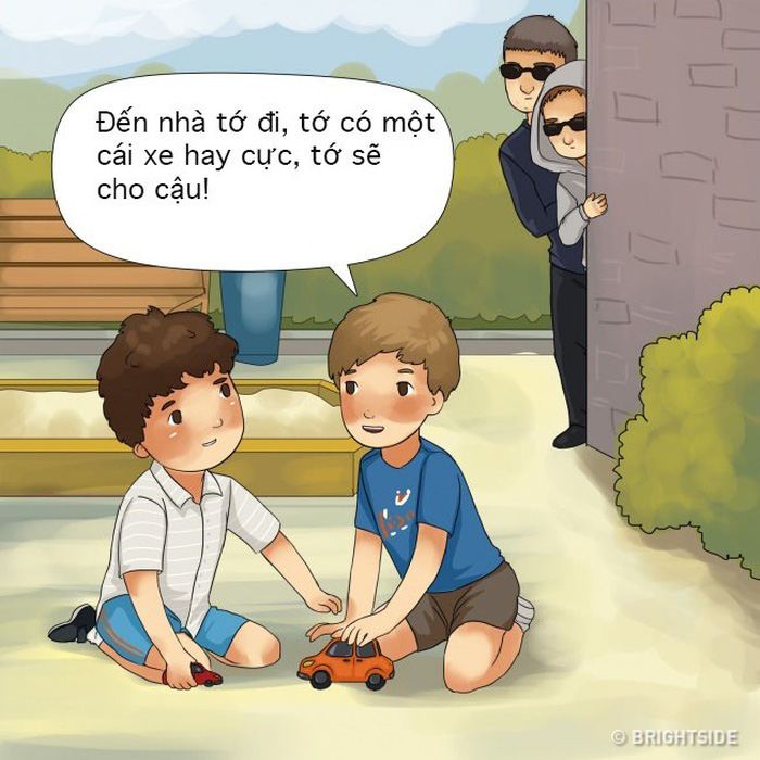 Bảo vệ trẻ nhỏ trước nguy cơ bị bắt cóc - Ảnh 6. Bảo vệ trẻ nhỏ trước nguy cơ bị bắt cóc - Ảnh 6.