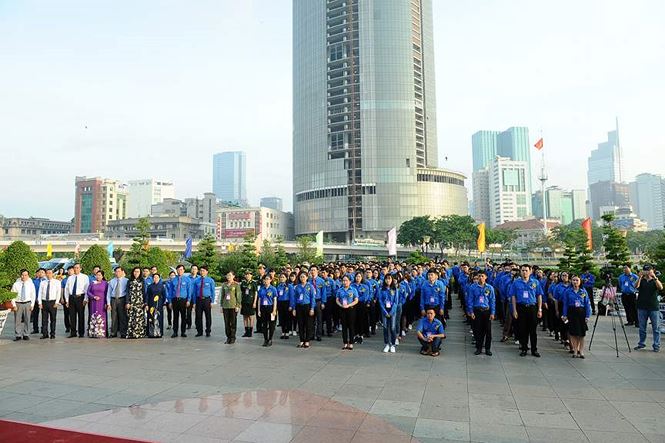 Ngày bận rộn của 336 Thanh niên tiên tiến làm theo lời Bác tại TPHCM - ảnh 43