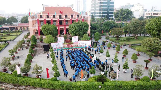 Ngày bận rộn của 336 Thanh niên tiên tiến làm theo lời Bác tại TPHCM - ảnh 52