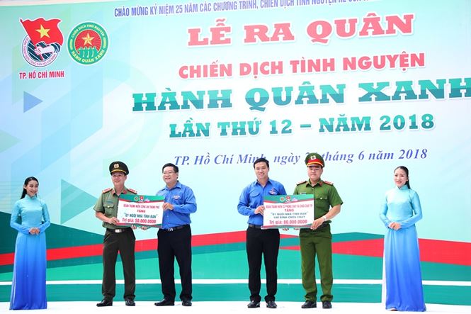 Xuất quân chiến dịch Hành quân xanh TPHCM năm 2018 - ảnh 2