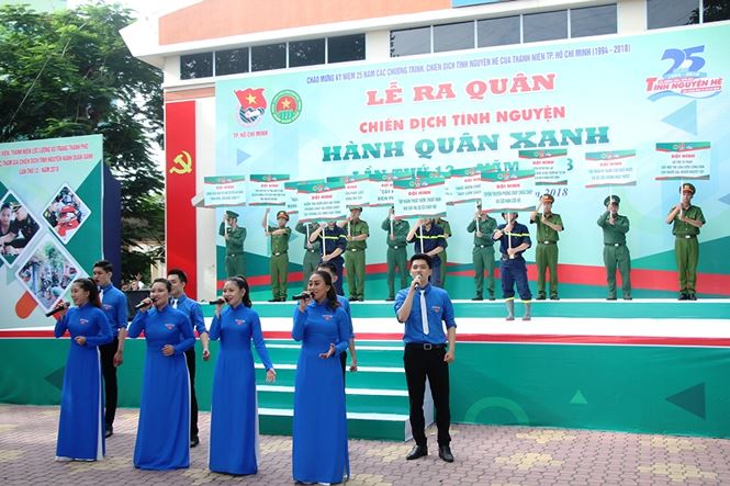 Xuất quân chiến dịch Hành quân xanh TPHCM năm 2018 - ảnh 3