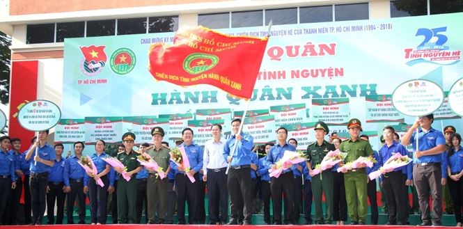 Xuất quân chiến dịch Hành quân xanh TPHCM năm 2018 - ảnh 4